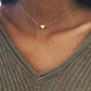 Tiny Heart Necklace for Women SHORT Chain - Necklace Gift