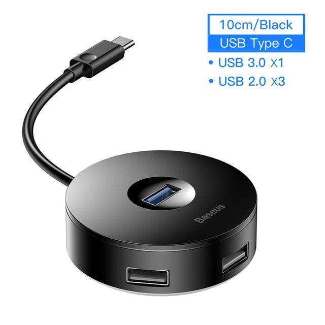 Baseus Multi USB 3.0 / Type C HUB to USB3.0 + 3 USB2.0