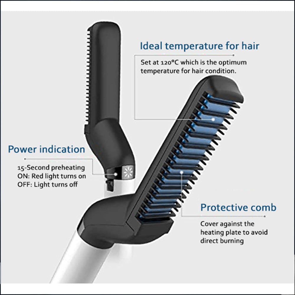 BEARD STRAIGHTENING COMB